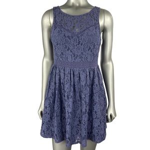 Altar’d State Lavender Semi Sheer Dress